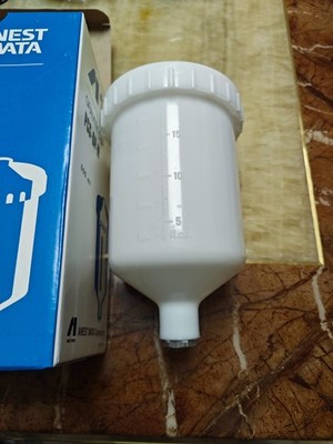 ANEST IWATA PCG-6P-M 600ml Gravity Cup For Iwata Spray Gun W-400&LPH-400