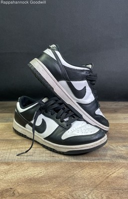 Nike Dunk Low Black White Panda Women's Sneakers Size 8
