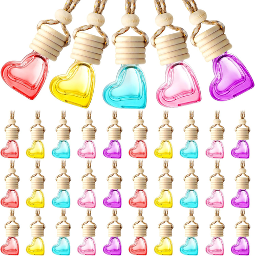 20 Pcs 6ml Hanging Car Air Freshener Car Diffuser Bottles Empty Glass Perfume... - Picture 12 of 12
