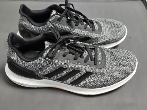 Adidas Mens Cosmic 2 sl Gray Black Running Shoes Sneakers Size 11
