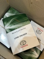 Toyota LandCruiser Warranty & Service Book Log Book Manual