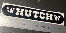 HUTCH TEAM DECAL FACTORY TEAM BMX RACING STICKERS OLD SCHOOL BMX BIKES PARTS OG