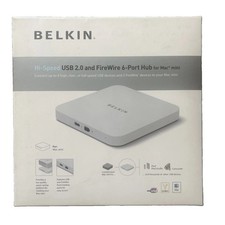 Belkin USB 2.0 and FireWire 6-Port Hub Mac OS F5U507
