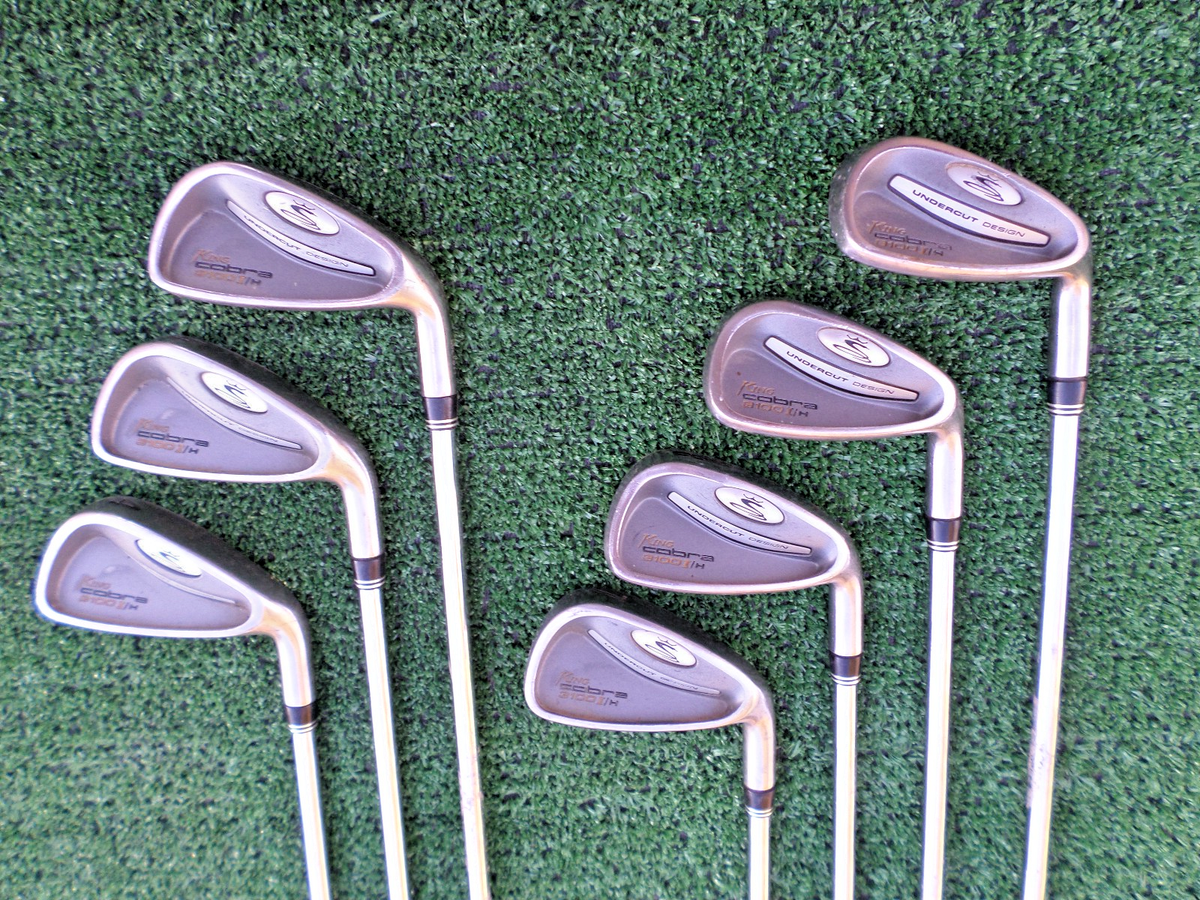 King Cobra 3100 I/H 4-PW Iron Set, N.S. Pro 1030H Steel Regular