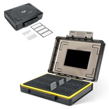 Kiwifotos 60 Slots SD Memory Card Case Holder for 60 SD/SDHC/SDXC Card/CFexpr...