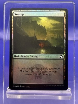 MTG AFR Swamp 272/281 Forgotten Realms Magic the Gathering MINT