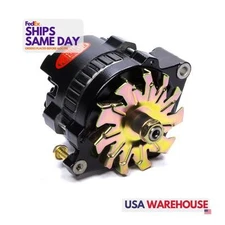 Powermaster 8066, One Alternator Fits Gm Cs121 100 Amp 16 Volt Black Performance