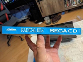 Radical Rex (Sega CD, 1994) - Artwork Only - LOT