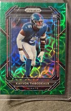 2022 Panini Prizm - Rookies Kayvon Thibodeaux #370 Green Scope Prizm /75 (RC)