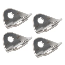 4 Pcs Climbing Hanger Stainless Steel Rock Climbing Accessories For High