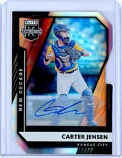 2021 Panini Elite Extra Edition CARTER JENSEN New Decade Autograph AUTO RC SSP