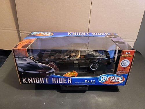 Knight Rider KITT, 1982 Pontiac Trans Am, Ertl Joy Ride 1:18 Neu in OVP