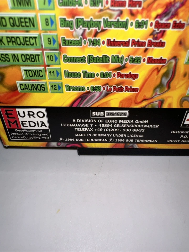 Rave Mission VI von Various (2 CD, 1996) Sub Terranean Compilation - Bild 4 von 4