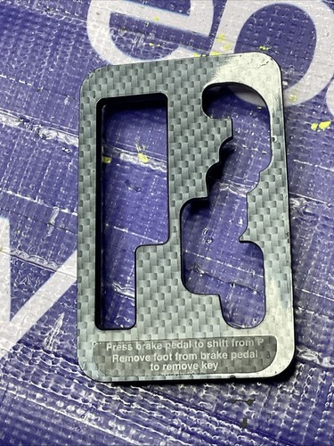 97-04 Mercedes R170 SLK230 SLK320 Center Shift Shifter Trim Carbon OEM - Bild 1 von 10