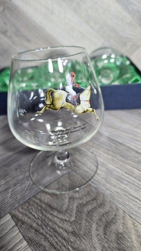 HORSE AND JOCKEY COMMEMERATIVE GLASSES--MARTELL COGNAC GRAND NATIONAL-2002 - Picture 5 of 7