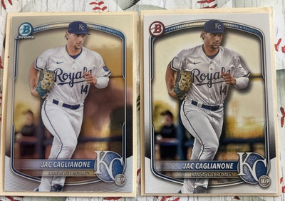 #ad Jac Caglianone 2 Card Bowman Lot #BCP 103BP 103 KC Royals Free Shipping $4.49