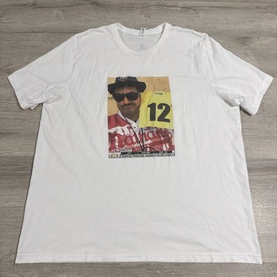 Barstool Sports Big Cat Shirt Men's White Tee 3XL Nathan's Contest