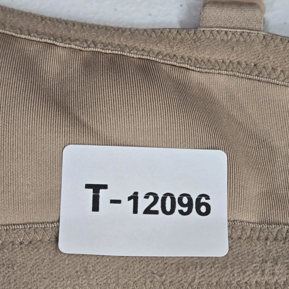 Sujetador Vanity Fair para mujer 36D beige a rayas camiseta inalámbrica convertible Foto 2 de 4