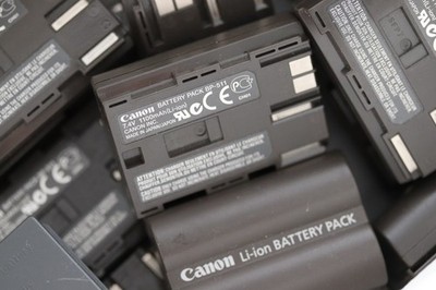 Canon Akku Li-Ion BP-511 für Canon EOS D60, D30, 10D, 20D, 30D, 40D, 50D und 5D