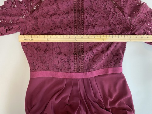Miusol Damen Kleid Brautmutter Größe Large Maxi Feiertage Weihnachten Gala - Bild 7 von 10
