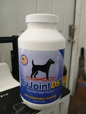NUVET LABS - NuJoint DS Canine Natural Supplement  Wafers  120 count Exp 5/27 **