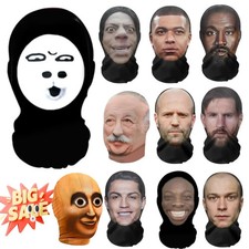 Cosplay Headwear Fashion Balaclava 3d Printed Mask Elastic Mesh Full Face 1pcs