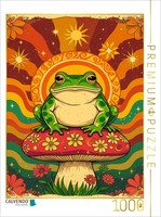 Calvendo Puzzle Psychedelic Toad With Magical 70S Mushroom Colors | 1000 Pieces,