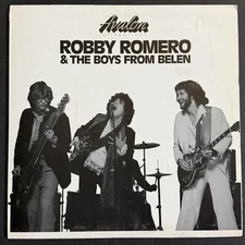 Robby Romero & The Boys From Belen~NM Red Vinyl~Private Label Rock & Roll