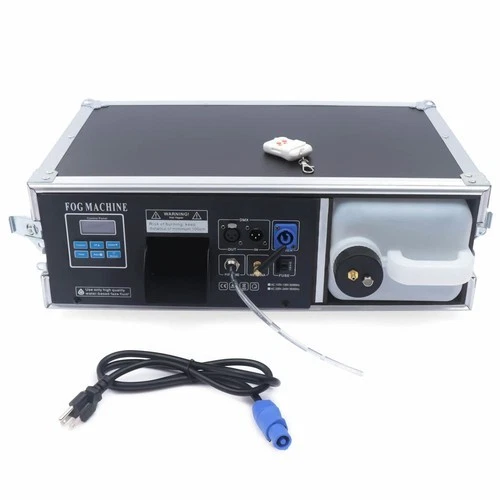 Máquina de neblina de niebla de escenario 1500 W 3 L con paquete de estuche de vuelo DJ efecto escenario Hazer Foto 3 de 4