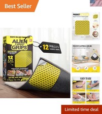 Alien Grip Rug Gripper Carpet Tape - 12pcs, 4x4 in. 12 Pieces  4 x 4 in