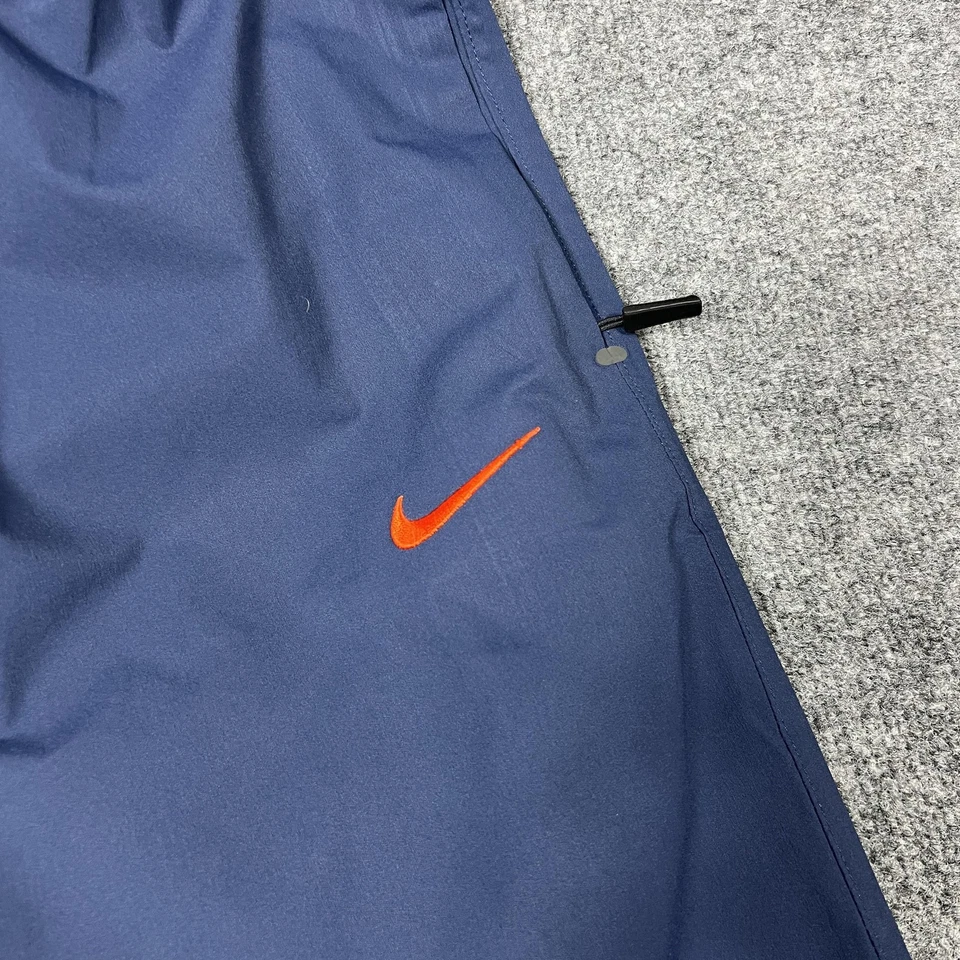 Pantalones Illinois Fighting Illini para Hombres XL Azul Naranja NCAA Baloncesto Calentamiento Nike Foto 4 de 4