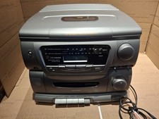 Electro Brand AM/FM Radio,Cassette Player CD Changer/Player