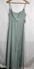 Birdy Grey Amy Dress Sage Green S NWT Bridesmaid Formal Maxi Minimalist