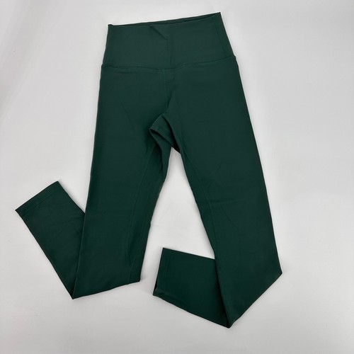 TYC WMNS High Rise Athletica Leggings XS Green Yoga Workout USA Activewear - Picture 1 of 5