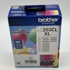 Brother LC203CL XL Ink Cartridge Value Pack Magenta Cyan Yellow Exp. 07/2026