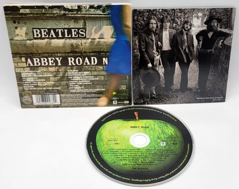 The BEATLES - Abbey Road CD 2009 Remastered Enhanced - Image 2 of 2