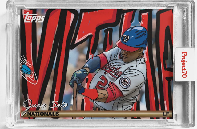 Topps PROJECT 70 Card 487 Juan Soto by SoleFly PR: 1370