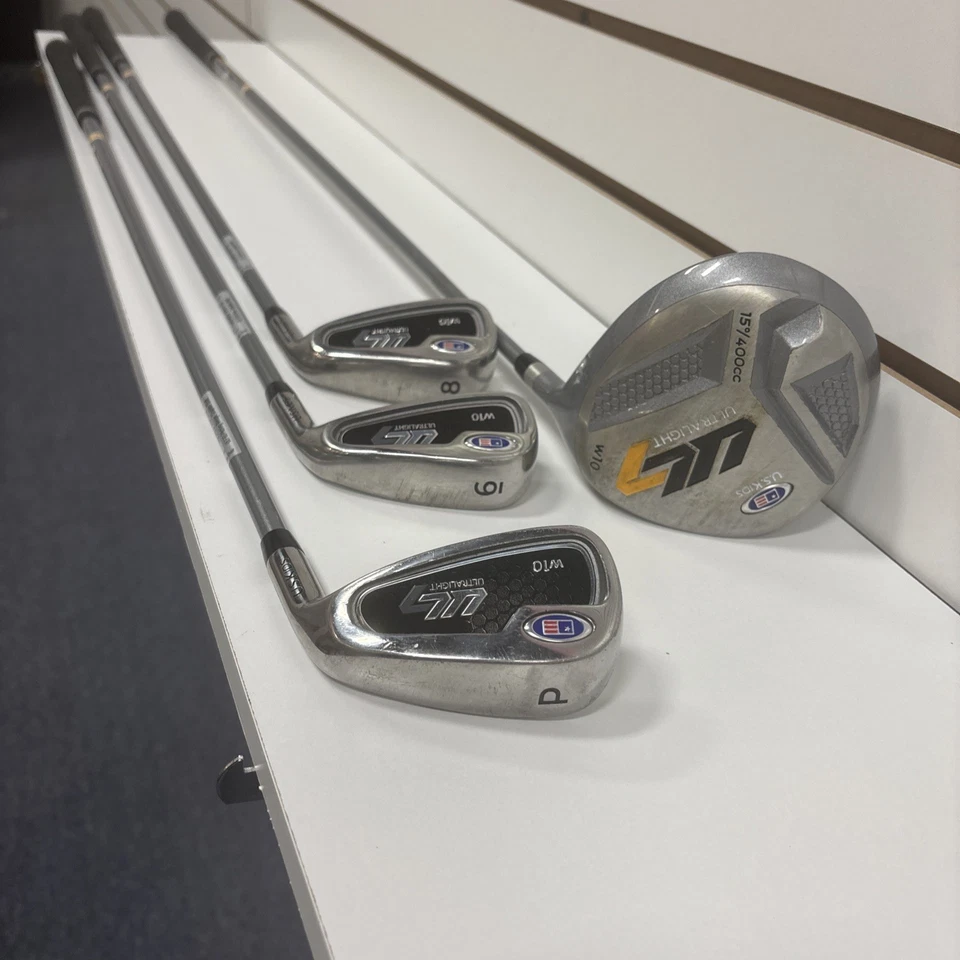 US Kids Golf USKG Ultralight UL63 WT-10s Driver  / 8 Iron PW Right Hand 4 Clubs - Image 2 of 4