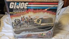 GI JOE ARAH Killer Whale Hovercraft New in Box 1984 CAS 50 Hasbro Very Nice