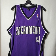 Sacramento Kings Jersey #4 Men's XXL Authentic Nike Team NBA Basketball Vintage