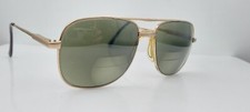 Vintage Kenmark Flex Manager Gold Pilot Metal Sunglasses FRAMES ONLY
