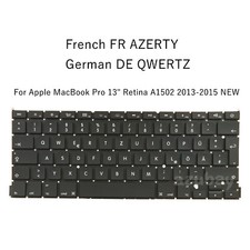 FR GR Laptop Keyboard for Apple MacBook Pro 13" Retina A1502 2013-2015 NEW