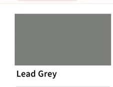 Image of DULUX HERITAGE PAINT SAMPLE 10ML - LEAD GREY VELVET MATT EMULSION