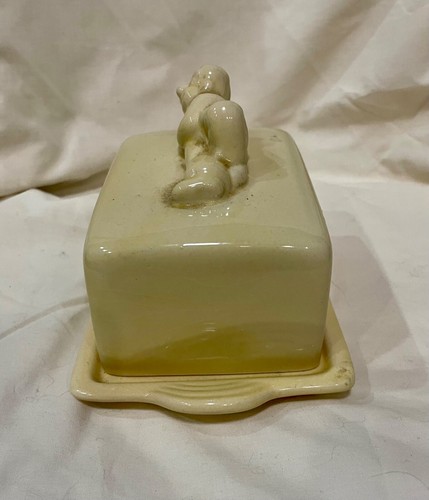 Vintage Lurpak Butter Dish Douglas Figure 1980s Wade Ceramic Retro Kitchen - Picture 2 of 11
