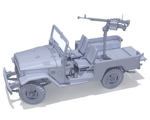 AK Interactive AK35002 FJ43 Pickup with DShKM 1:35 modellismo - Foto 5 di 10