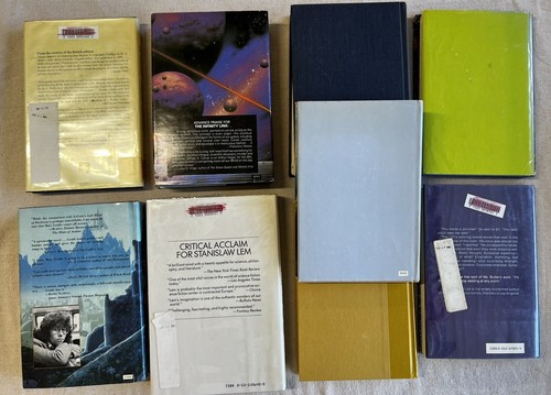 Book Lot: 9 Misc. Sci-fi Hardcover Books - Picture 2 of 8