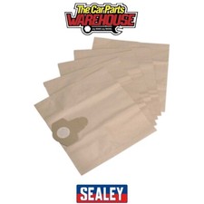 Image of Sealey PC300PB5 Dust Collection Bag for PC300 Series - Pack of 5