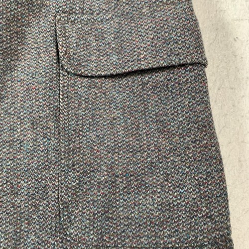 Pendleton Wool Blazer Mens 40 Long Gray Virgin Made in USA Two Button Elbow Pad - Picture 9 of 14