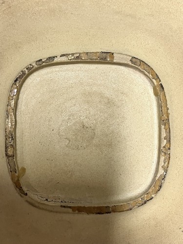 Drabware Square Dish Plate England, Circa 1830 - Picture 11 of 14