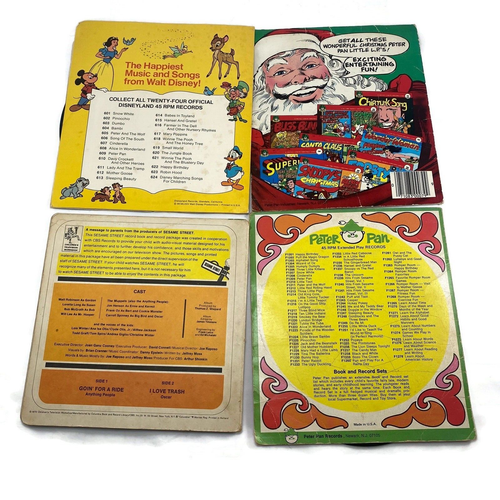 Konvolut 4 70er Jahre Ära Kinder Schallplatten 33 1/3" Peter Pan Strampler Zimmer etc. - Bild 2 von 12